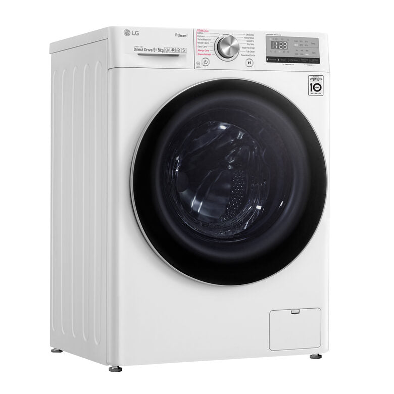 LG F4DV409S0E Lavasciuga Intelligente AIDD 9/6kg Vapore 1400 Giri/min Carica frontale Classe A