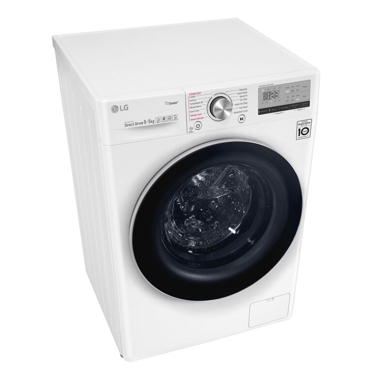 LG F4DV409S0E Lavasciuga Intelligente AIDD 9/6kg Vapore 1400 Giri/min Carica frontale Classe A