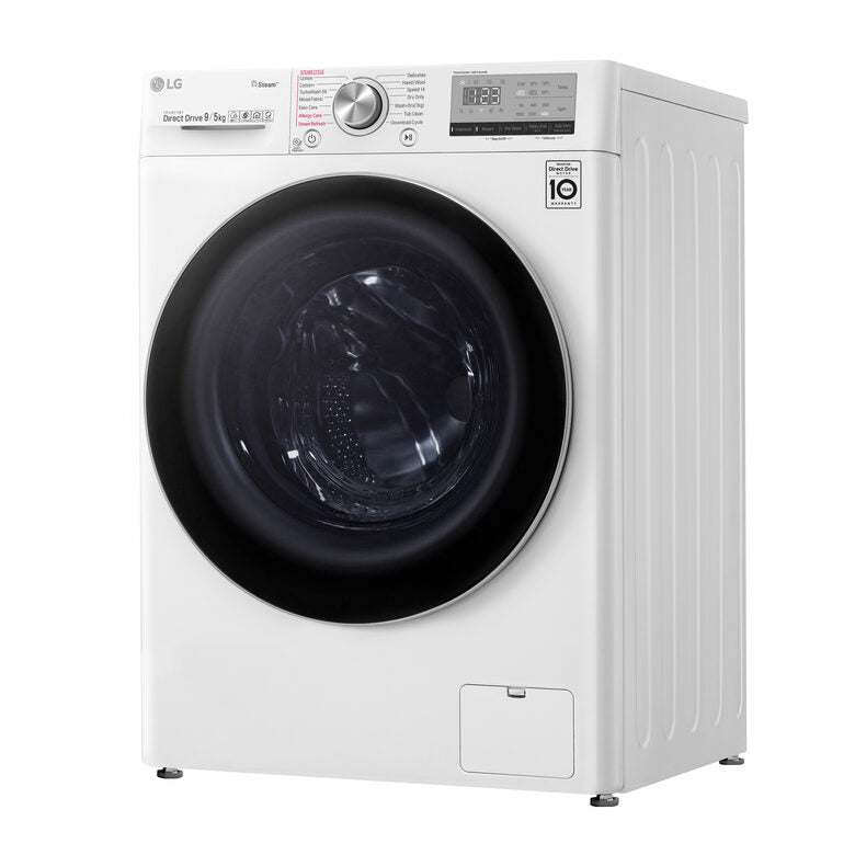 LG F4DV409S0E Lavasciuga Intelligente AIDD 9/6kg Vapore 1400 Giri/min Carica frontale Classe A