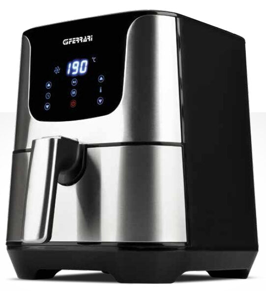 G3 Ferrari G10125 friggitrice Singolo 3,5 L Indipendente 1500 W Friggitrice ad aria calda Nero, Argento
