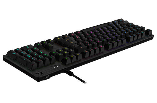 Logitech G G512 CARBON LIGHTSYNC RGB Mechanical Gaming Keyboard with GX Brown switches tastiera USB QWERTY Italiano Carbonio