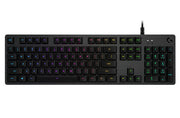 Logitech G G512 CARBON LIGHTSYNC RGB Mechanical Gaming Keyboard with GX Brown switches tastiera USB QWERTY Italiano Carbonio