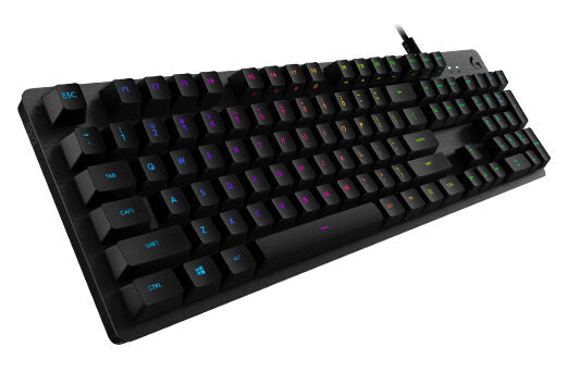 Logitech G G512 CARBON LIGHTSYNC RGB Mechanical Gaming Keyboard with GX Brown switches tastiera USB QWERTY Italiano Carbonio