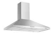 Glem Gas GHP963IX Cappa aspirante a parete Stainless steel 648 m³/h A