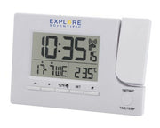 Explore Scientific RDP1003WHT sveglia Sveglia digitale Bianco