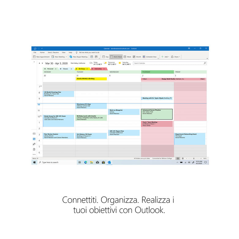 Microsoft 365 Personal, 1 Persona, 1 Anno, Scatola