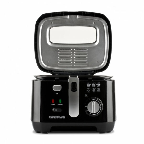 G3 Ferrari Croccante Singolo 2,5 L 1800 W Friggitrice Nero