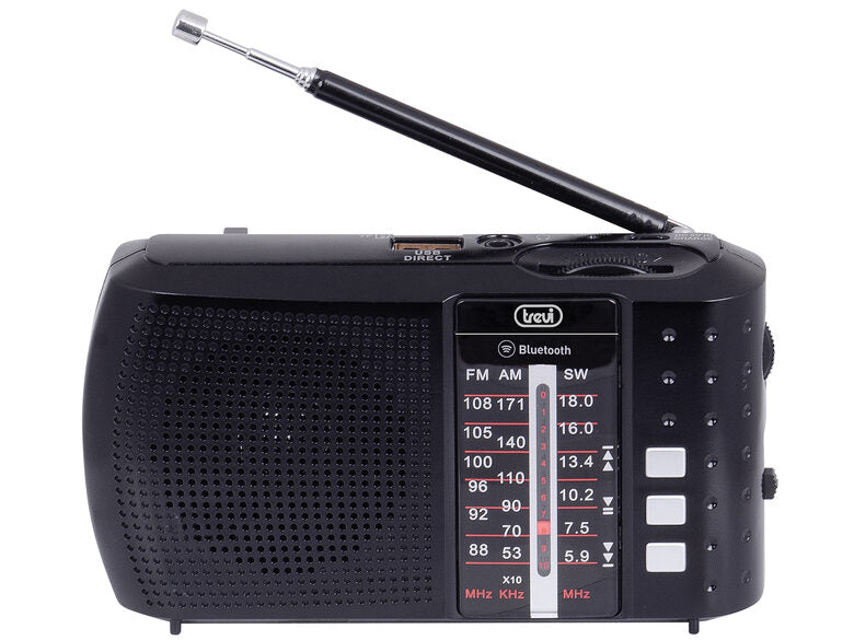 Trevi 0RA7F2000 radio Portatile Analogico e digitale Nero
