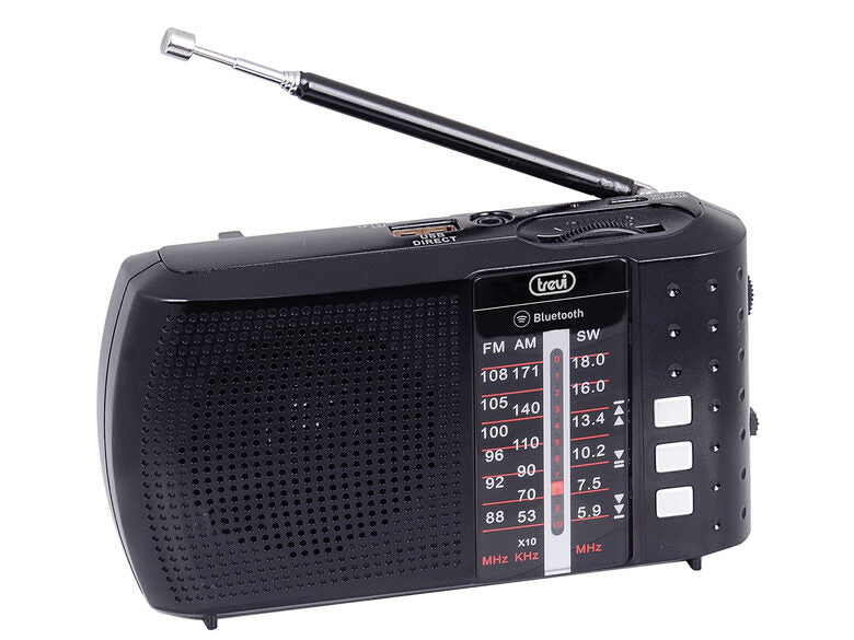 Trevi 0RA7F2000 radio Portatile Analogico e digitale Nero