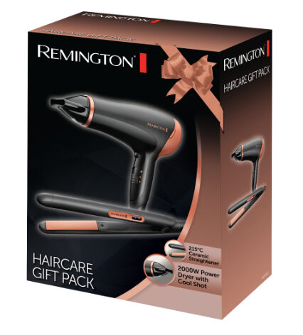 Remington Haircare Gift Pack 2000 W Beige, Nero