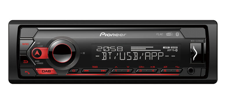 Pioneer MVH-S420DAB Radio per auto multimediale Nero 200 W Bluetooth