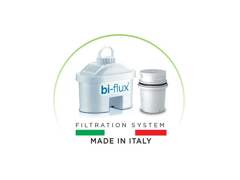 Laica UFSBE02 Filtraggio acqua Filtro d'acqua manuale 3 L Trasparente, Turchese
