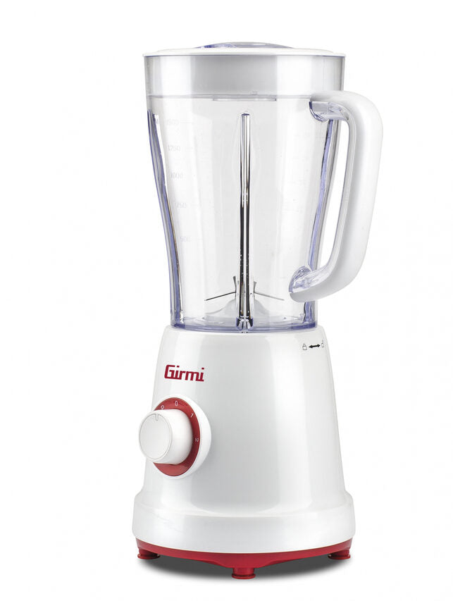 Girmi FR46 1,5 L Frullatore da tavolo 500 W Trasparente, Bianco