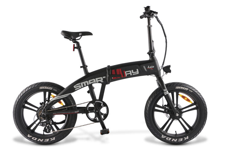 Smartway M2-R6A2-K bicicletta elettrica Nero Alluminio 50,8 cm (20") 31 kg Ioni di Litio