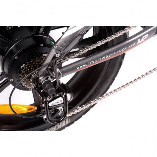 Smartway M2-R6A2-T bicicletta elettrica Titanio Alluminio 50,8 cm (20") 31 kg Ioni di Litio