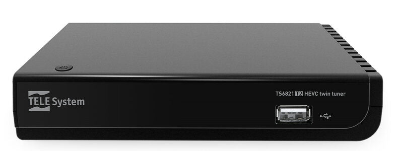 TELE System TS6821 Ethernet (RJ-45), Terrestre Full HD Nero