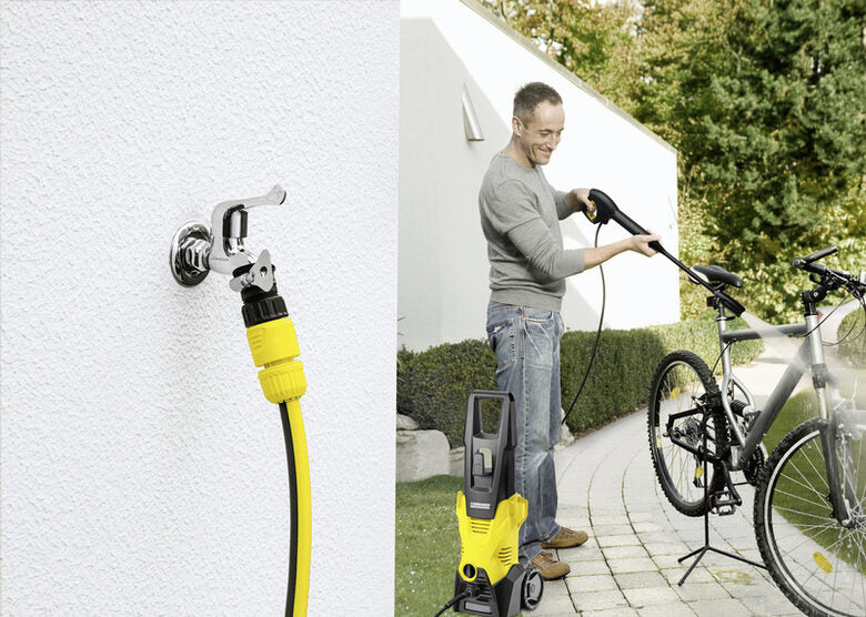 Kärcher K 3 idropulitrice Compatta Elettrico 380 l/h Nero, Giallo