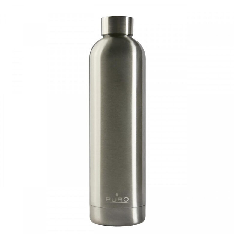 PURO Hot&Cold Glossy Uso quotidiano 1000 ml Acciaio inossidabile