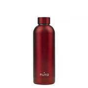 PURO Hot&Cold Glossy Bicicletta, Uso quotidiano, Fitness, Sport 500 ml Acciaio inossidabile Metallico, Rosso