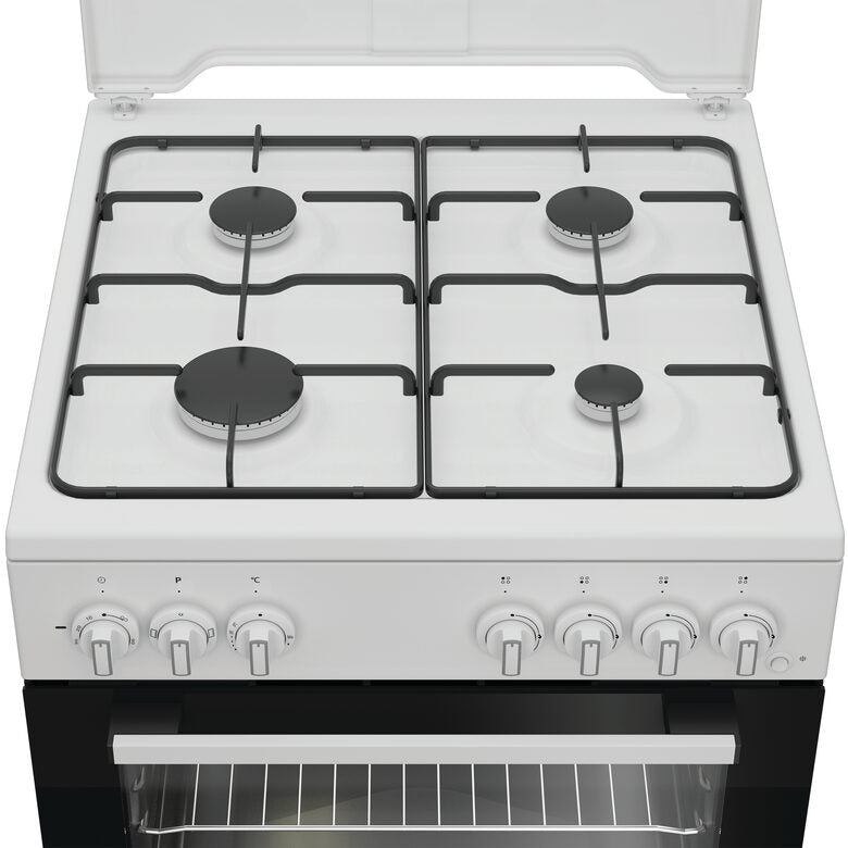 Indesit I6G3PMW Cucina Elettrico Gas Bianco