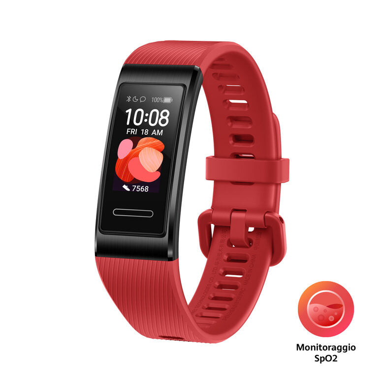 Huawei Band 4 Pro AMOLED Braccialetto per rilevamento di attività 2,41 cm (0.95") Rosso
