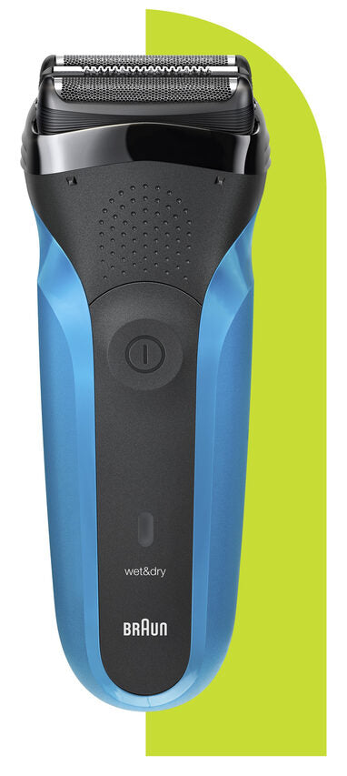 Braun Series 3 310BT Rasoio Trimmer Nero, Blu