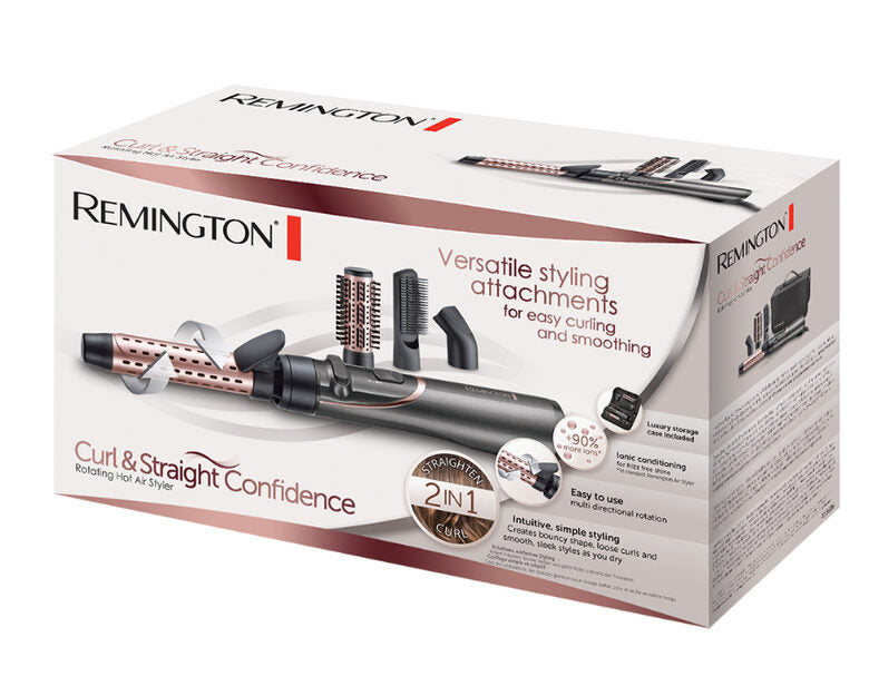 Remington AS8606 Spazzola ad aria calda Caldo Nero, Rose Gold 800 W