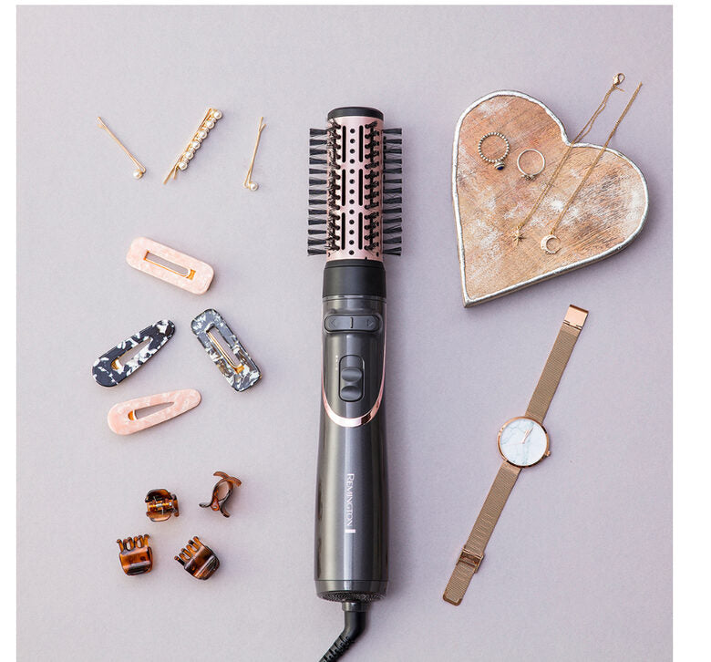 Remington AS8606 Spazzola ad aria calda Caldo Nero, Rose Gold 800 W