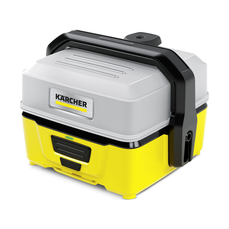 Kärcher OC 3 idropulitrice Compatta Batteria 120 l/h Nero, Giallo