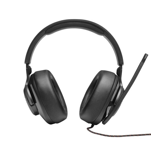 JBL Quantum 200 Cuffie Cablato A Padiglione Giocare Nero