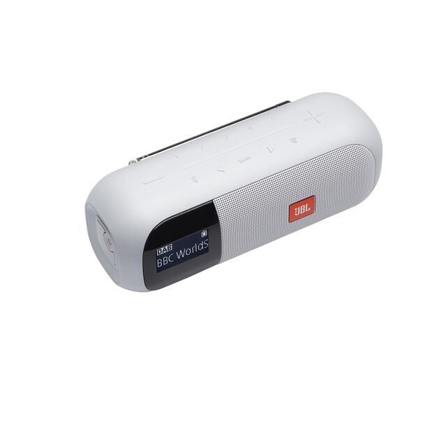 JBL Tuner 2 Portatile Analogico e digitale Bianco