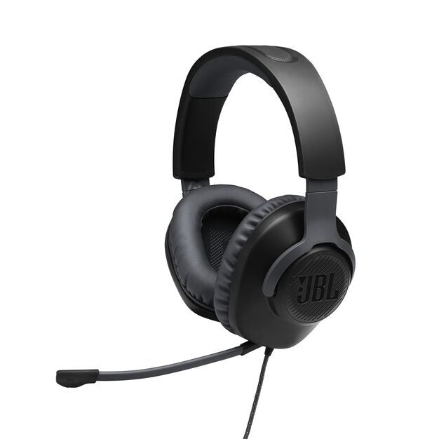 JBL Quantum 100 Cuffie Cablato A Padiglione Giocare Nero