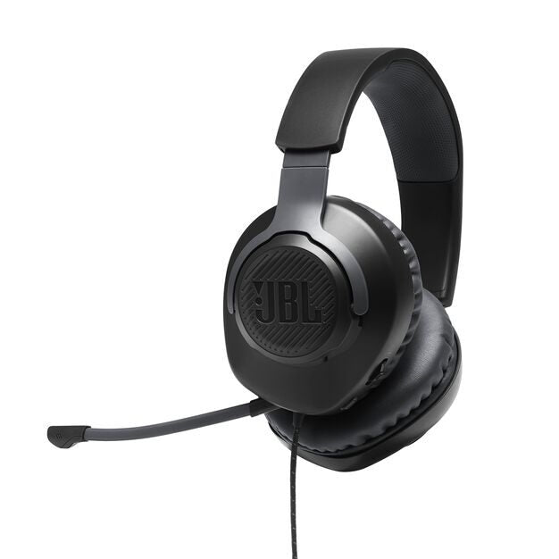 JBL Quantum 100 Cuffie Cablato A Padiglione Giocare Nero