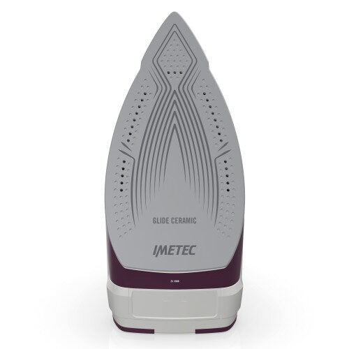 Imetec ZeroCalc Z3 3900 Ferro da stiro a secco e a vapore Ceramica 2400 W Viola, Bianco