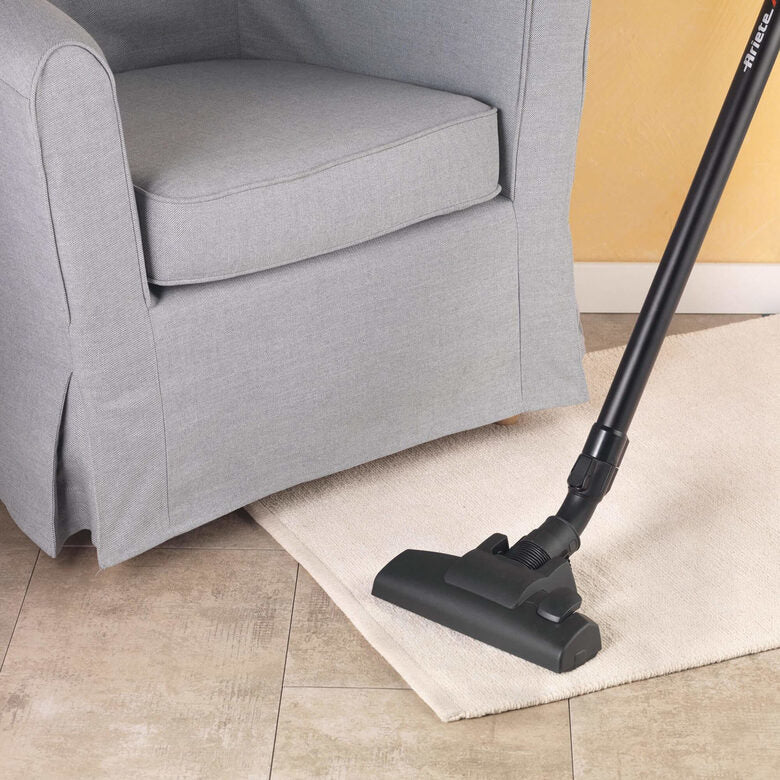Ariete Handy Force 2759/11 Scopa elettrica con filo e aspirabriciole Nero, Rosso Senza sacchetto