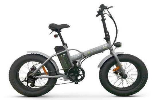 Smartway M1-L0FD2-G bicicletta elettrica Grigio Acciaio 50,8 cm (20") 24 kg Ioni di Litio