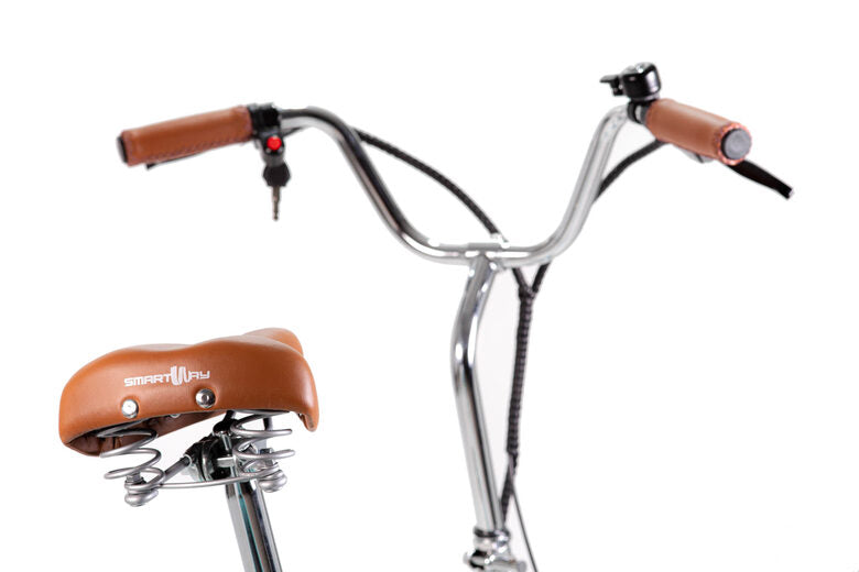 Smartway F3-LG4S2-A bicicletta elettrica Turchese Acciaio 50,8 cm (20") 22 kg Ioni di Litio