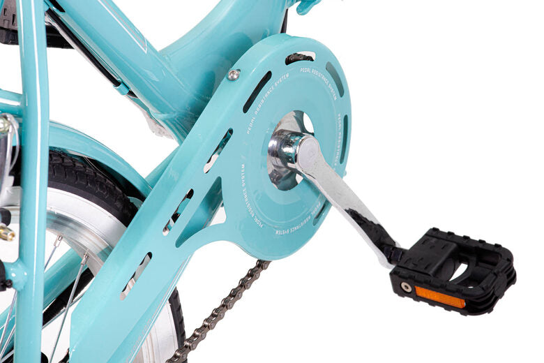 Smartway F3-LG4S2-A bicicletta elettrica Turchese Acciaio 50,8 cm (20") 22 kg Ioni di Litio