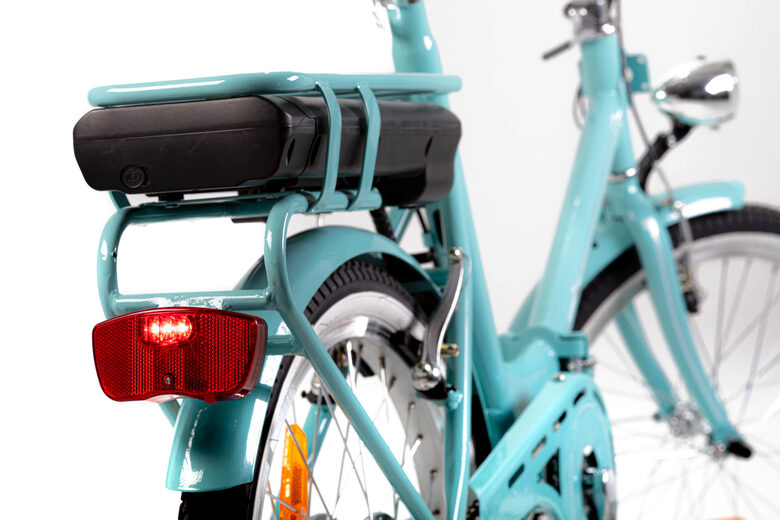 Smartway F3-LG4S2-A bicicletta elettrica Turchese Acciaio 50,8 cm (20") 22 kg Ioni di Litio