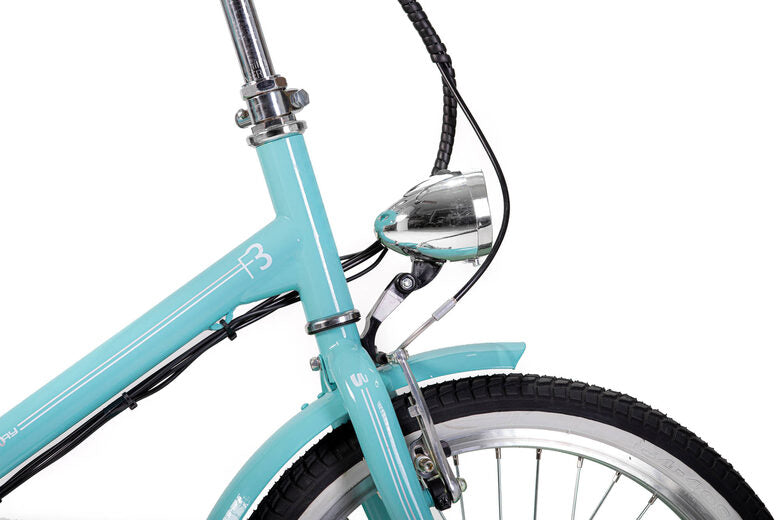Smartway F3-LG4S2-A bicicletta elettrica Turchese Acciaio 50,8 cm (20") 22 kg Ioni di Litio