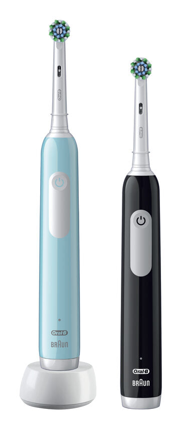 Oral-B Spazzolino Elettrico Ricaricabile Pro Series 1,2 Spazzolini Elettrici, Blu e Nero