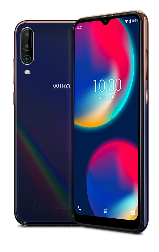 Wiko View4 16,6 cm (6.52") Doppia SIM Android 10.0 4G Micro-USB 3 GB 64 GB 5000 mAh Blu