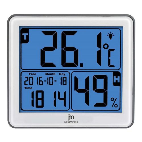 Lowell Justaminute JD9028 stazione meteorologica digitale Nero Batteria