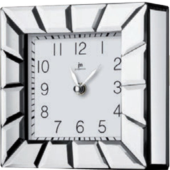 Lowell Justaminute JA7063 orologio da tavolo Orologio da tavolo in quarzo Quadrato Bianco