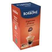 Caffè Borbone Miscela Miscela Orzo in cialde da 44mm compostabili, 18pz, compatibili con macchine con sistema Easy Serving Espresso
