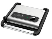 Rowenta GR242D Inicio Grill Adjust, Griglia Multifunzione per Carne e Verdura, 3 Livelli di Cottura, 2000 W, Ghisa