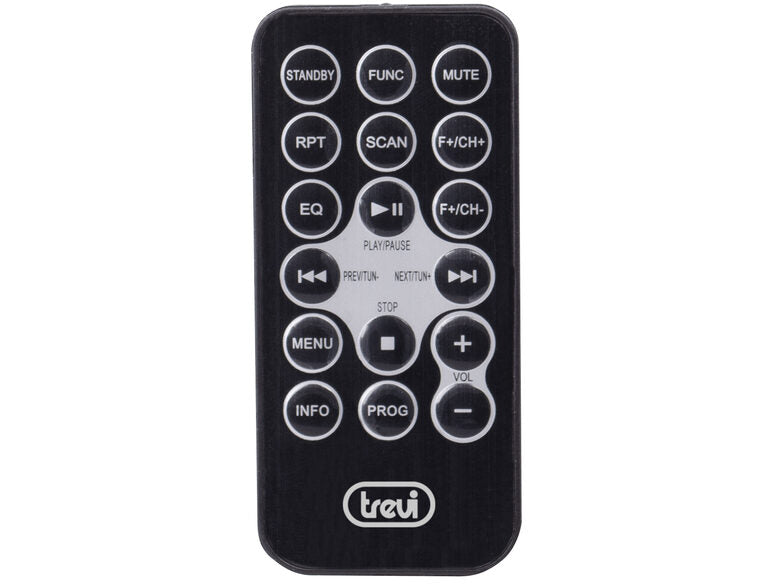 Trevi CMP 583 DAB Digitale 2 W Nero, Blu