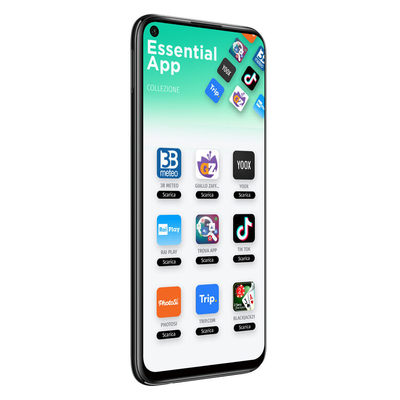 Huawei P40 lite 16,3 cm (6.4") Dual SIM ibrida Android 10.0 Huawei Mobile Services (HMS) 4G USB tipo-C 6 GB 128 GB 4200 mAh Nero