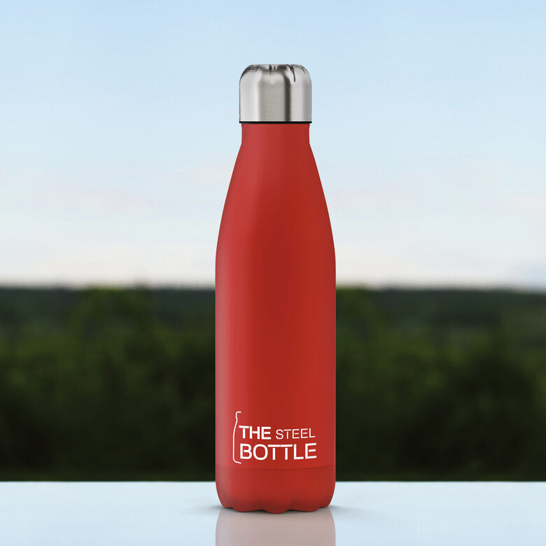 The Steel Bottle Classic 500 ml - Rosso