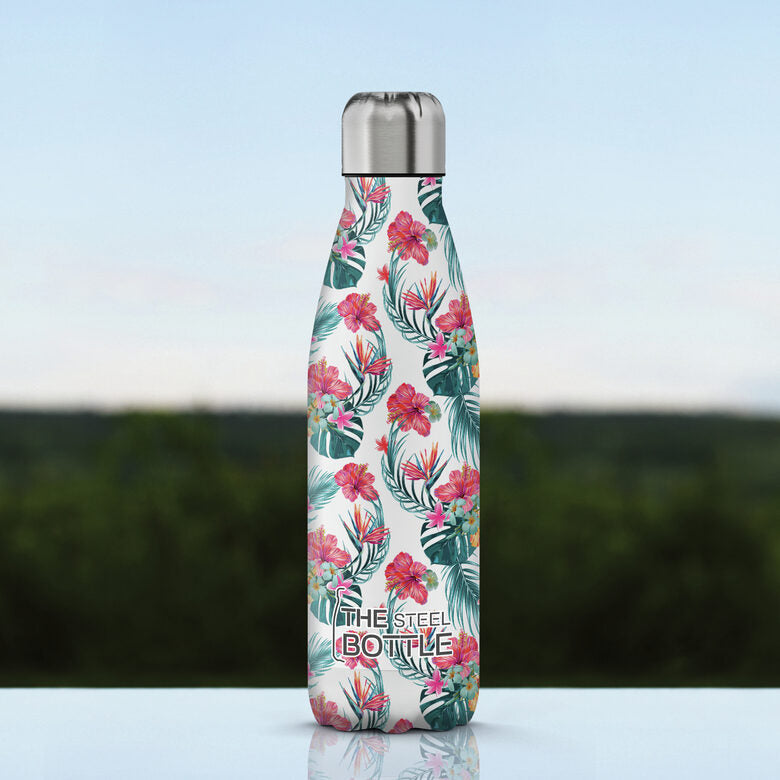 The Steel Bottle Art Series #6 - Exotic Flowers